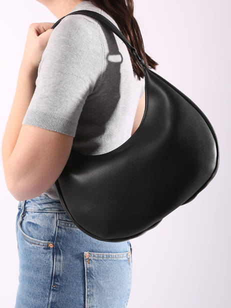 Shoulder Bag Oxer Leather Etrier Black oxer EOXE017M other view 1