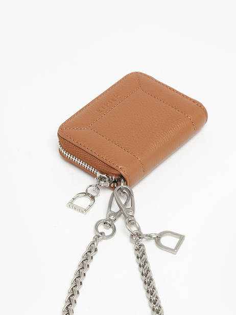 Coin Purse Altesse Leather Etrier Brown altesse EALT090S other view 1